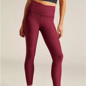 Beyond Yoga Deep Red Leggings